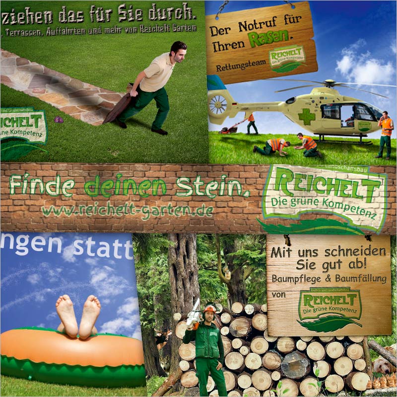 Referenz Bildcollage + Werbebild der Werbeagentur Villingen-Schwenningen